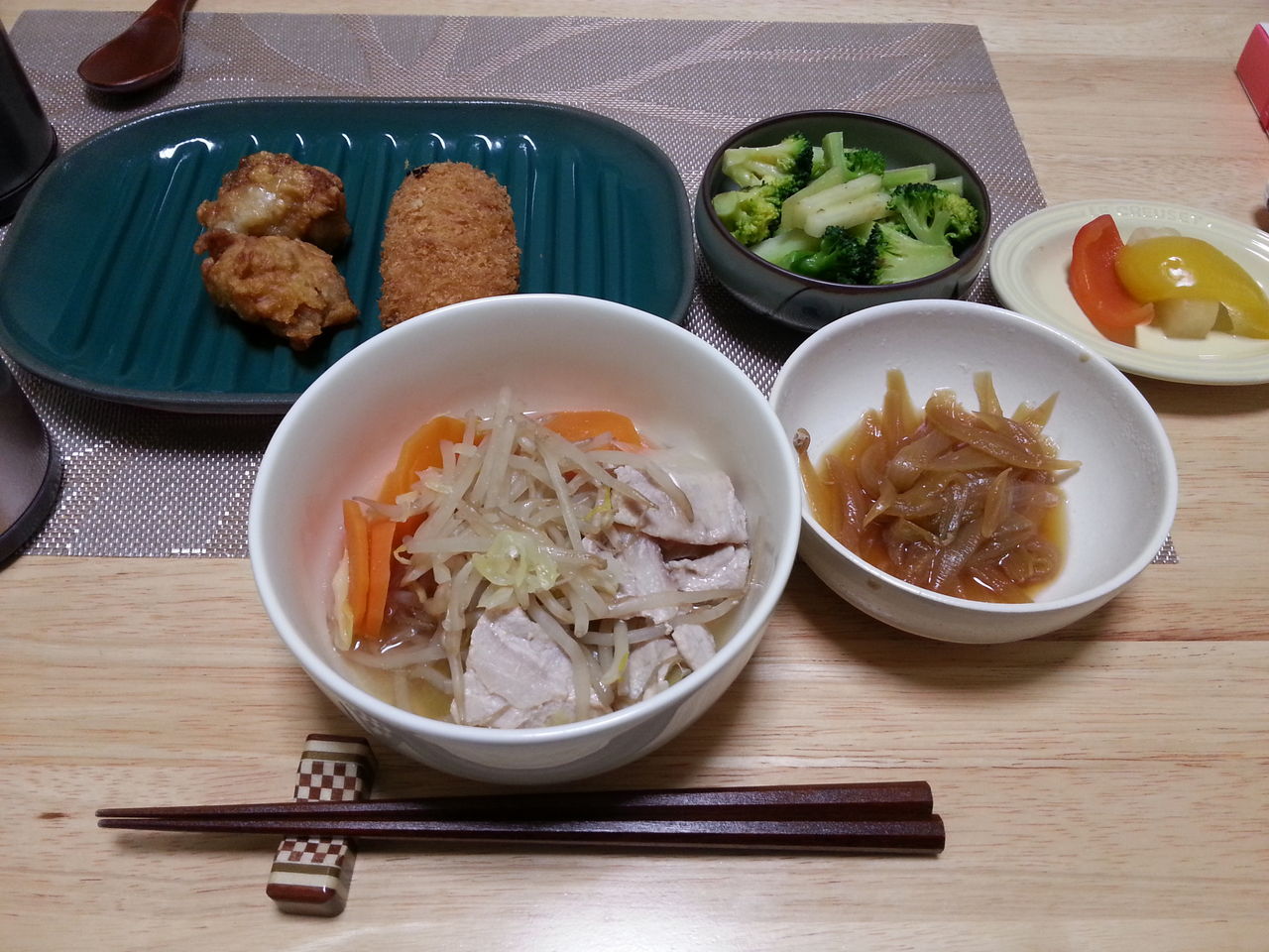 夫が体調不良の為 一人でよるご飯 いつか街で偶然出会っても お局olの日常