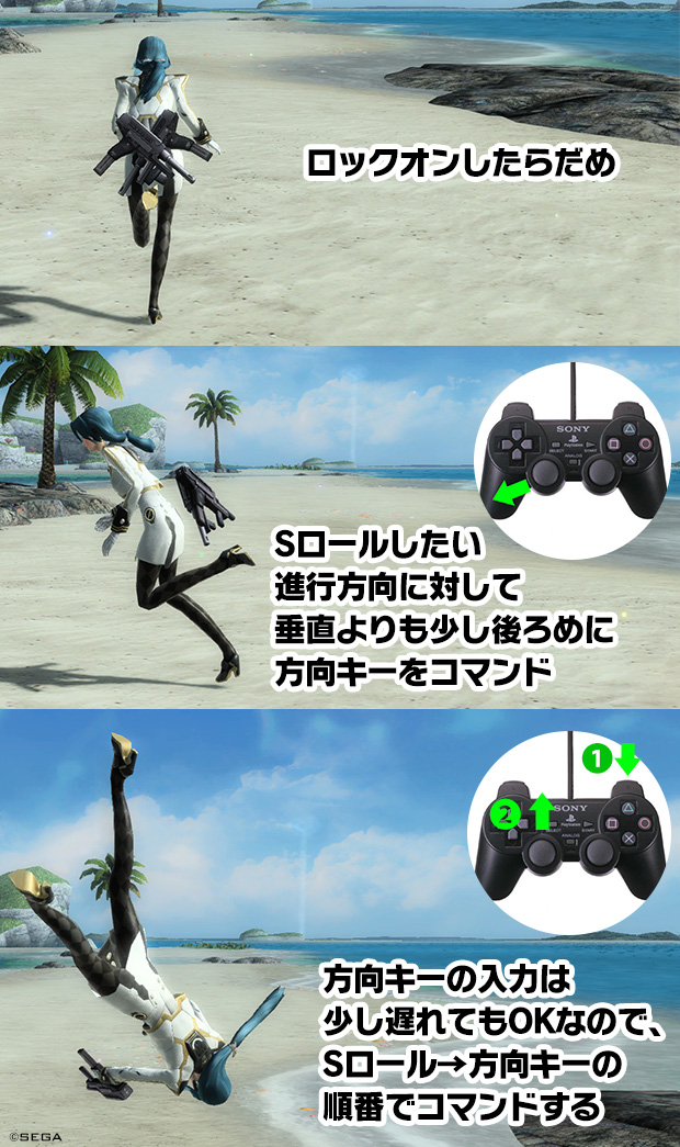 前方sロール とかいうガンナーの高等テクニック その時私はpso2に出逢った