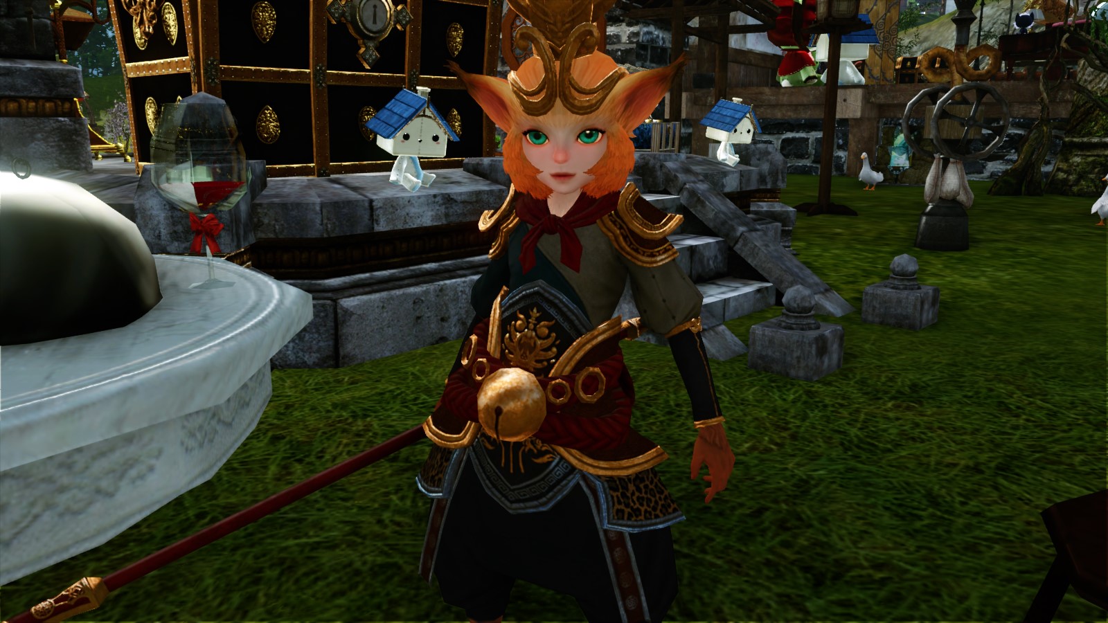 新染料の薄朱の桜色をためしたり Archeage アトリエ曹灰長 Ss