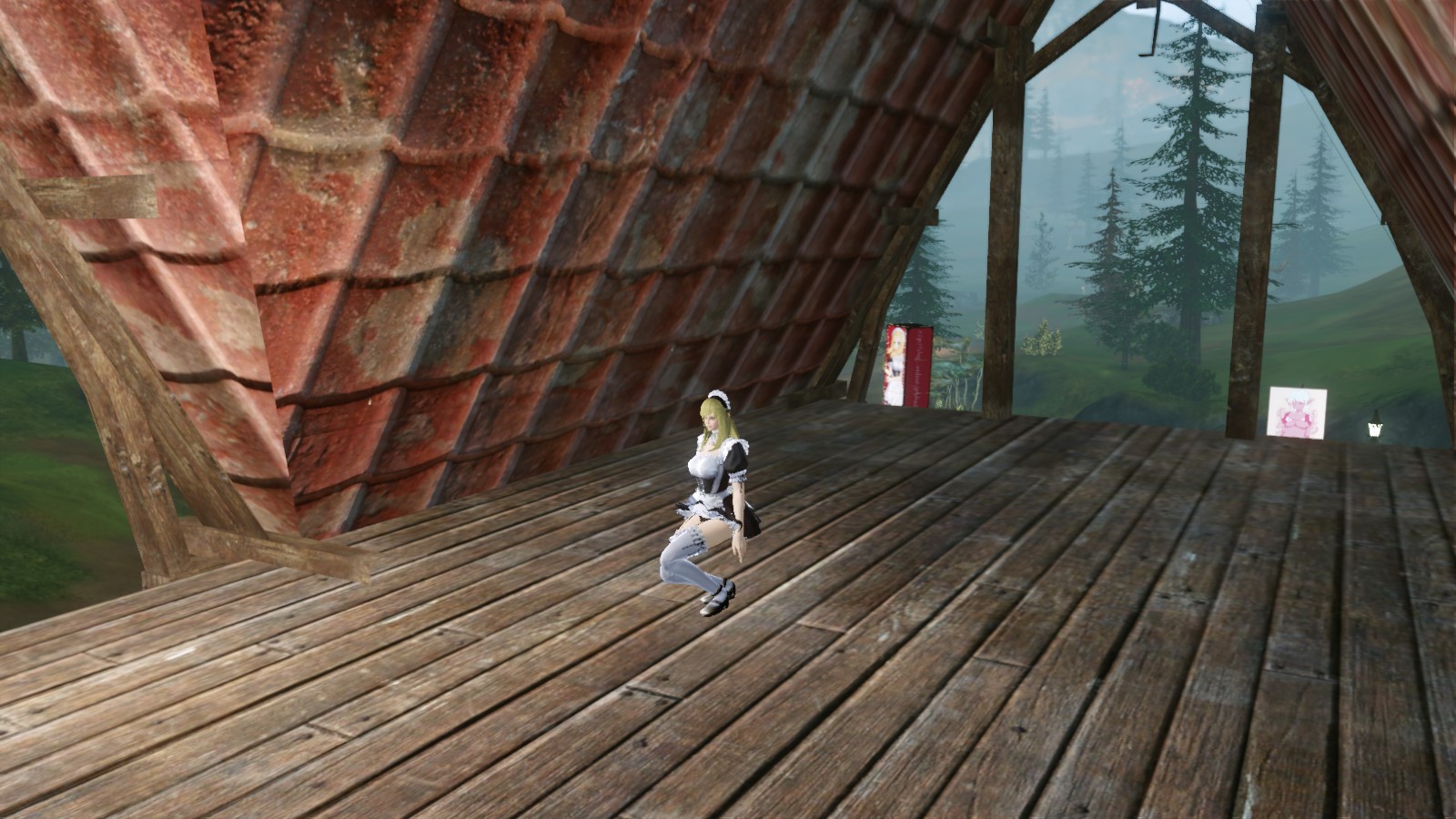 屋根裏発見 Gmが現われた Archeage アトリエ曹灰長 Ss