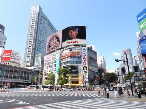 初日の渋谷