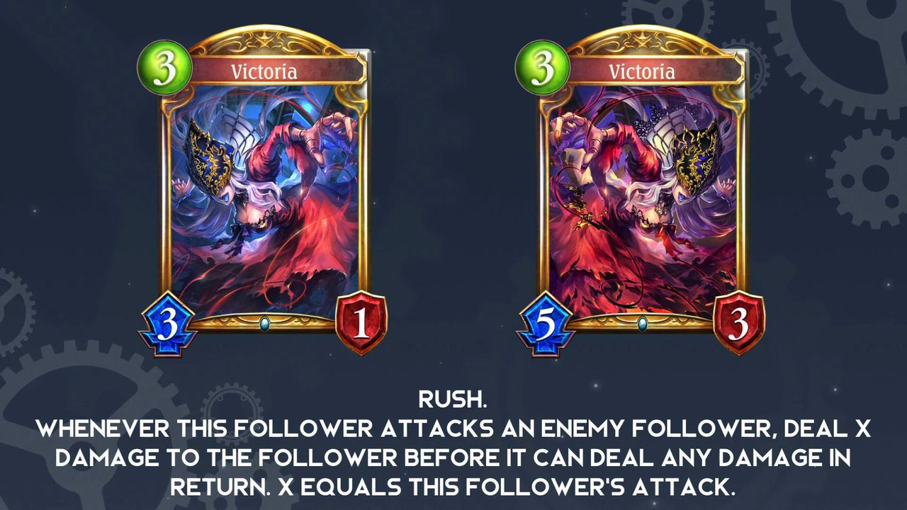 シャドウバース Shadowverse Openにてネメシスのゴールドレアフォロワー 殺戮人形 ツヴァイ を含む新カード2枚を公開 Shadowverse速報 シャドウバース速報 シャドウバース Shadowverse Openにてネメシスのゴールドレアフォロワー 殺戮人形 ツヴァイ を含む新カード2枚を公開 Shadowverse速報 シャドウバース速報