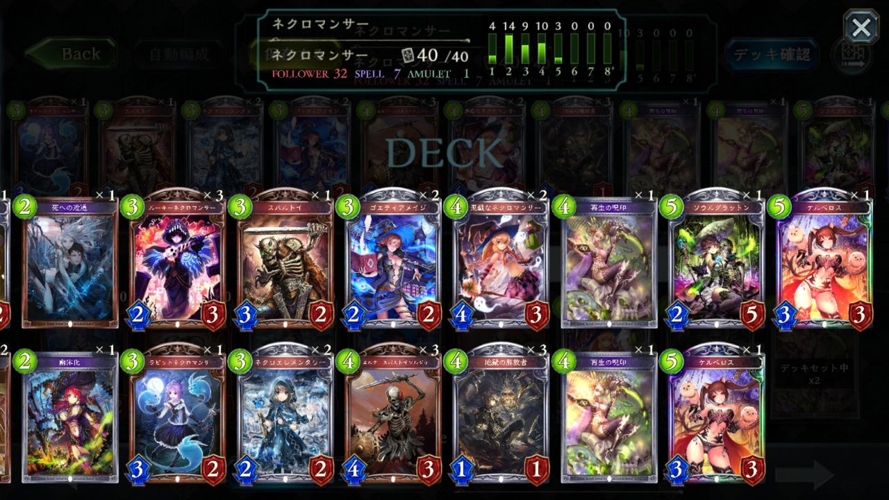 シャドウバース ネクロマンサーデッキの構成ってどうやって調整してる Shadowverse速報 シャドウバース速報 シャドウバース ネクロマンサーデッキの構成ってどうやって調整してる Shadowverse速報 シャドウバース速報