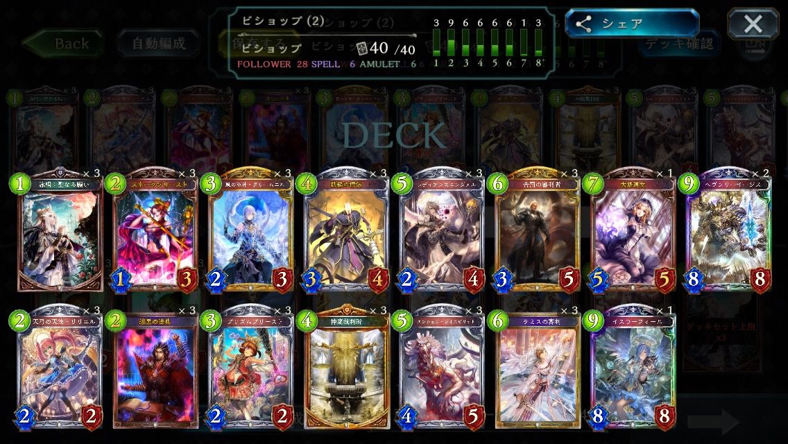 シャドウバース ビショは疾走イージスが今一番勝てると思うわ Shadowverse速報 シャドウバース速報