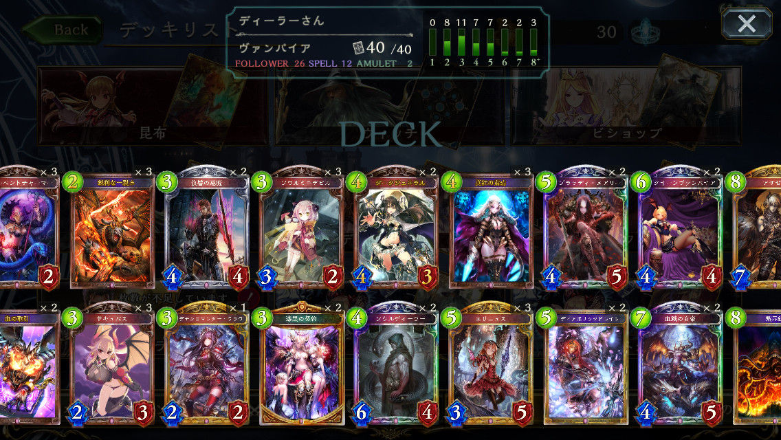 シャドウバース 勝率は低いけど面白いデッキといったら Shadowverse速報 シャドウバース速報