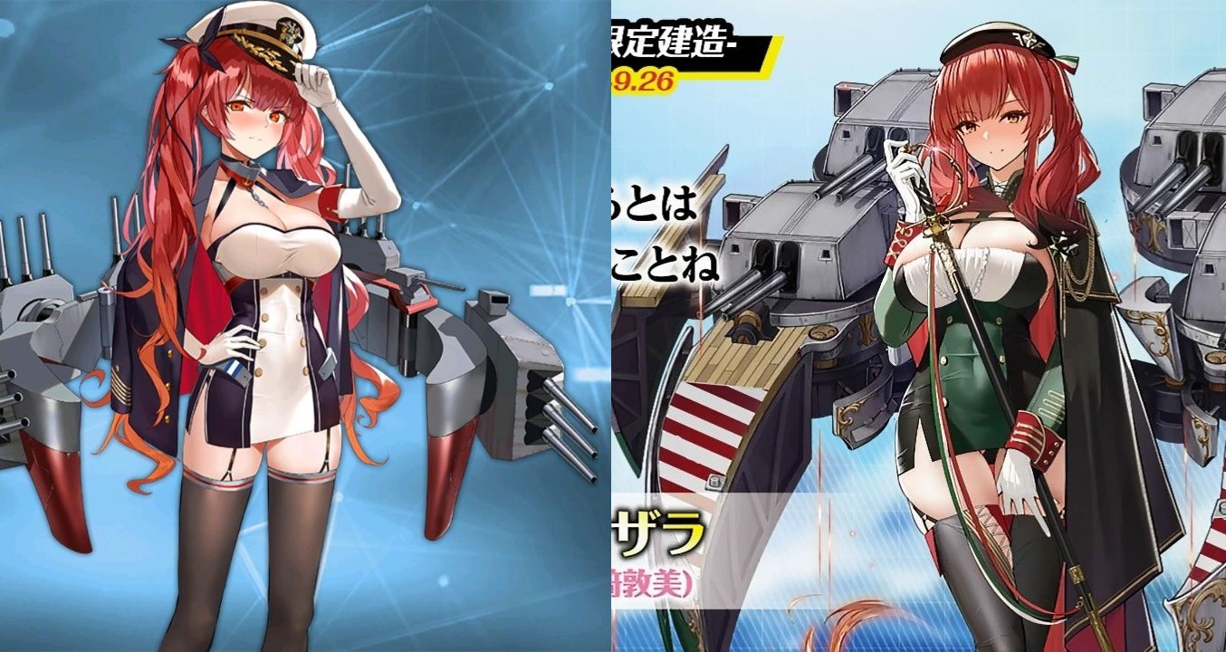 アズールレーン ホノルルとザラって言うほど似てるか アズールレーン速報