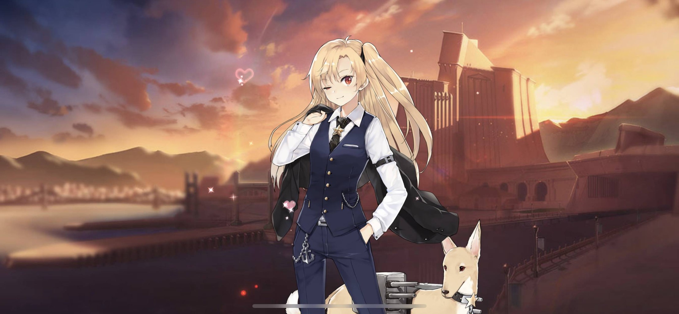アズールレーン 母港の背景画面が時間で変わるのは雰囲気出て良いな アズールレーン速報