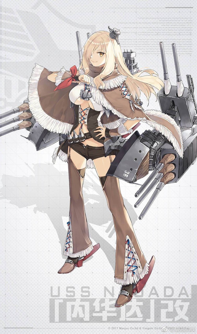 アズールレーン ネバダ改造かっこよすぎいいいいいいいいい