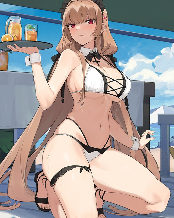 アズールレーン お店のお手伝いをしているスウィフトシュアにスペシャルメニューを頼んだ指揮官 アズールレーン速報