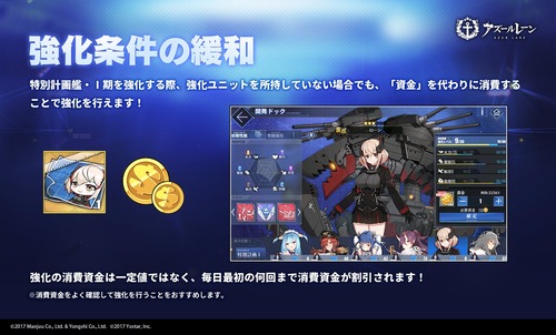 アズールレーン 特別計画艦 期実装に伴い 期 期緩和やシコウ研究改修など アズールレーン速報