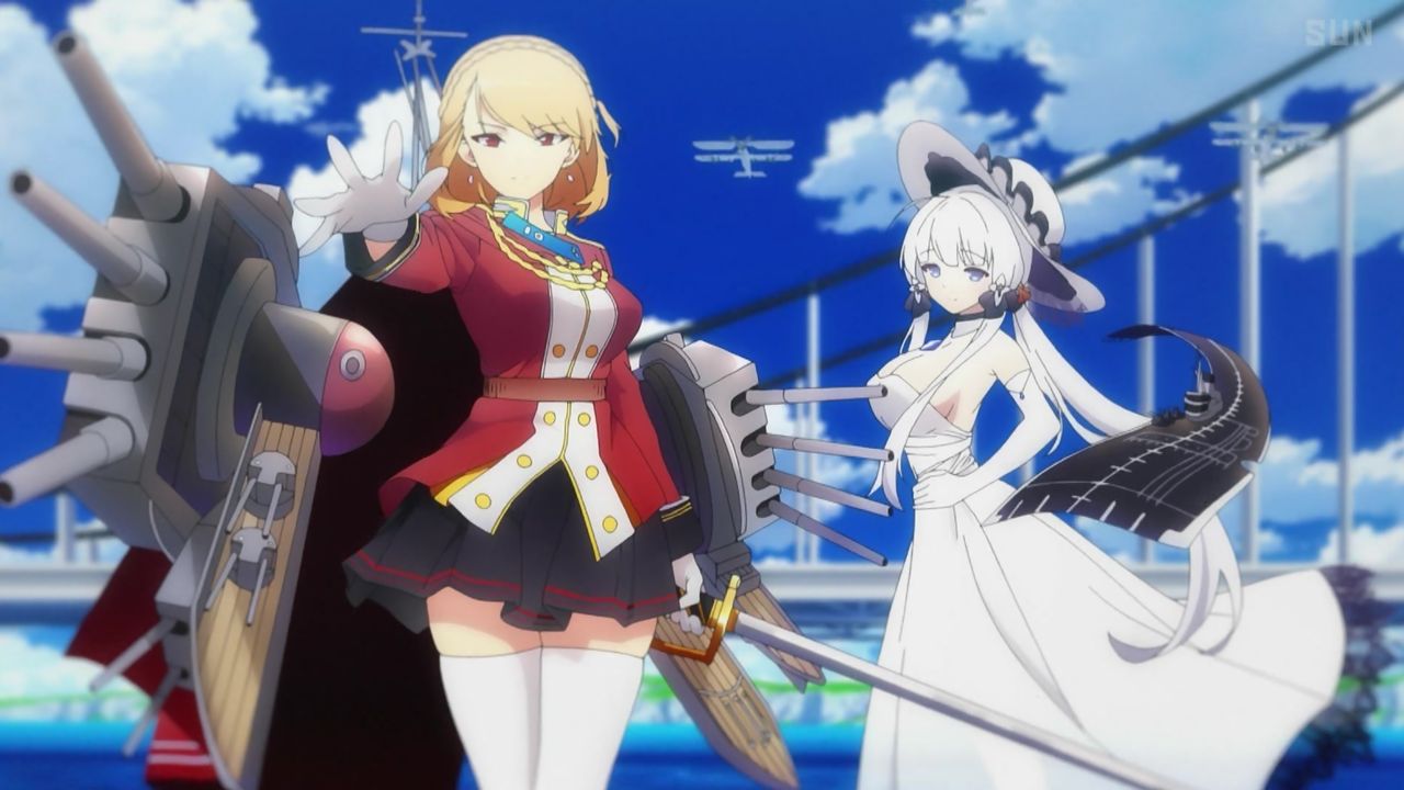 アズールレーン アニメの戦艦はどういう風に戦うんだろうな アズールレーン速報