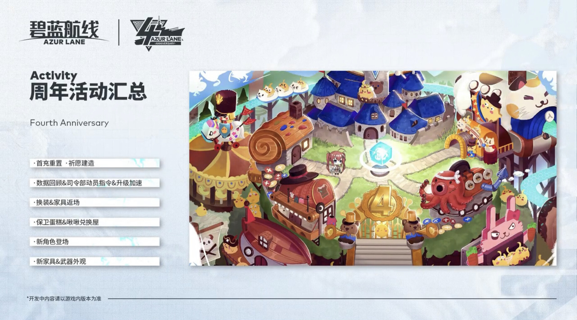 アズールレーン 大陸版4周年生放送新情報まとめ アズールレーン速報