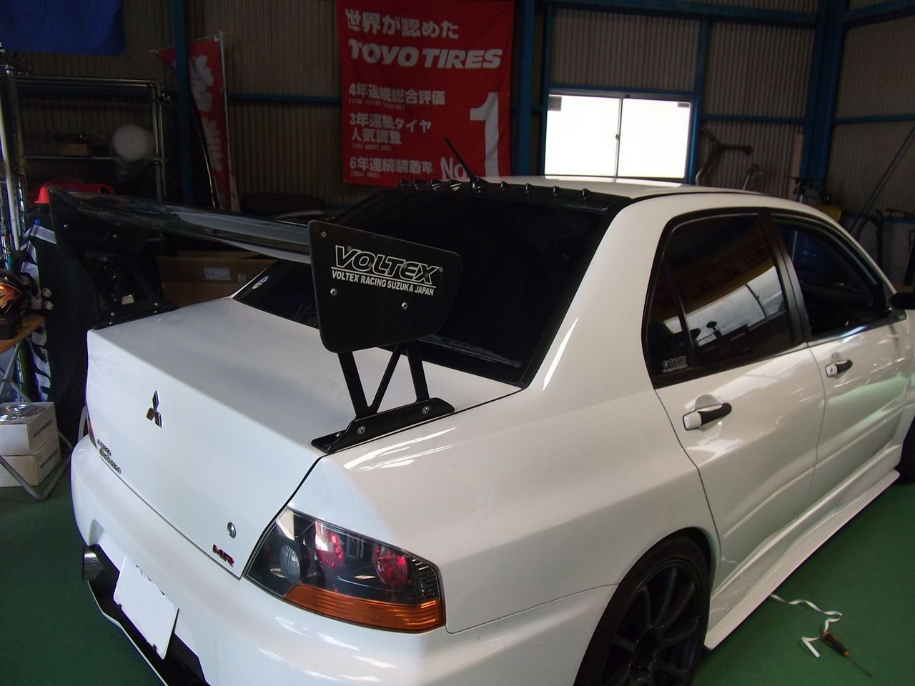 ランエボ9MR ボルテックスジェネレーター : SHAFTのブログ 春日井市