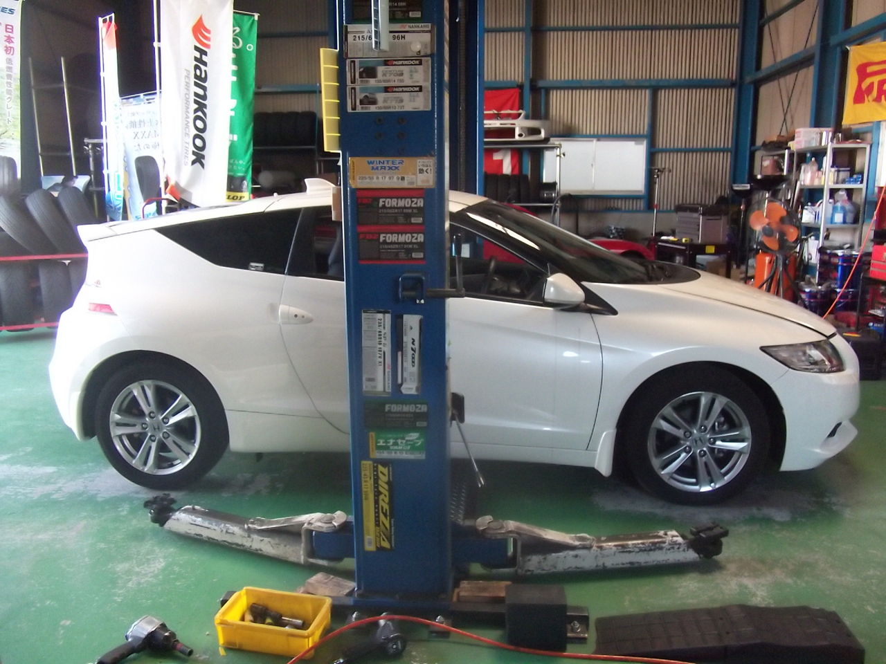 CR－Z ショーワチューン赤足 アライメント調整 ガナドール