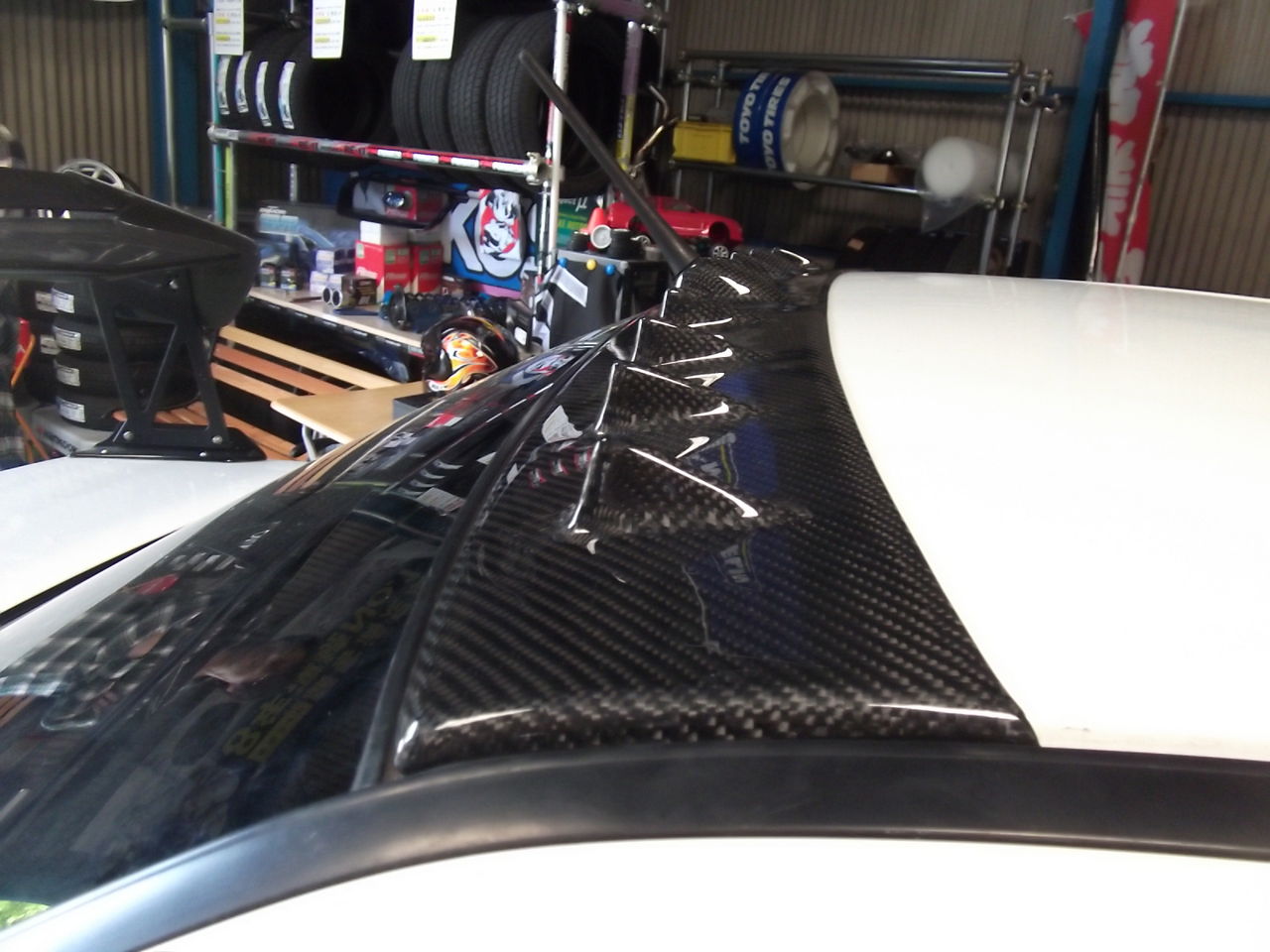 ランエボ9MR ボルテックスジェネレーター : SHAFTのブログ 春日井市