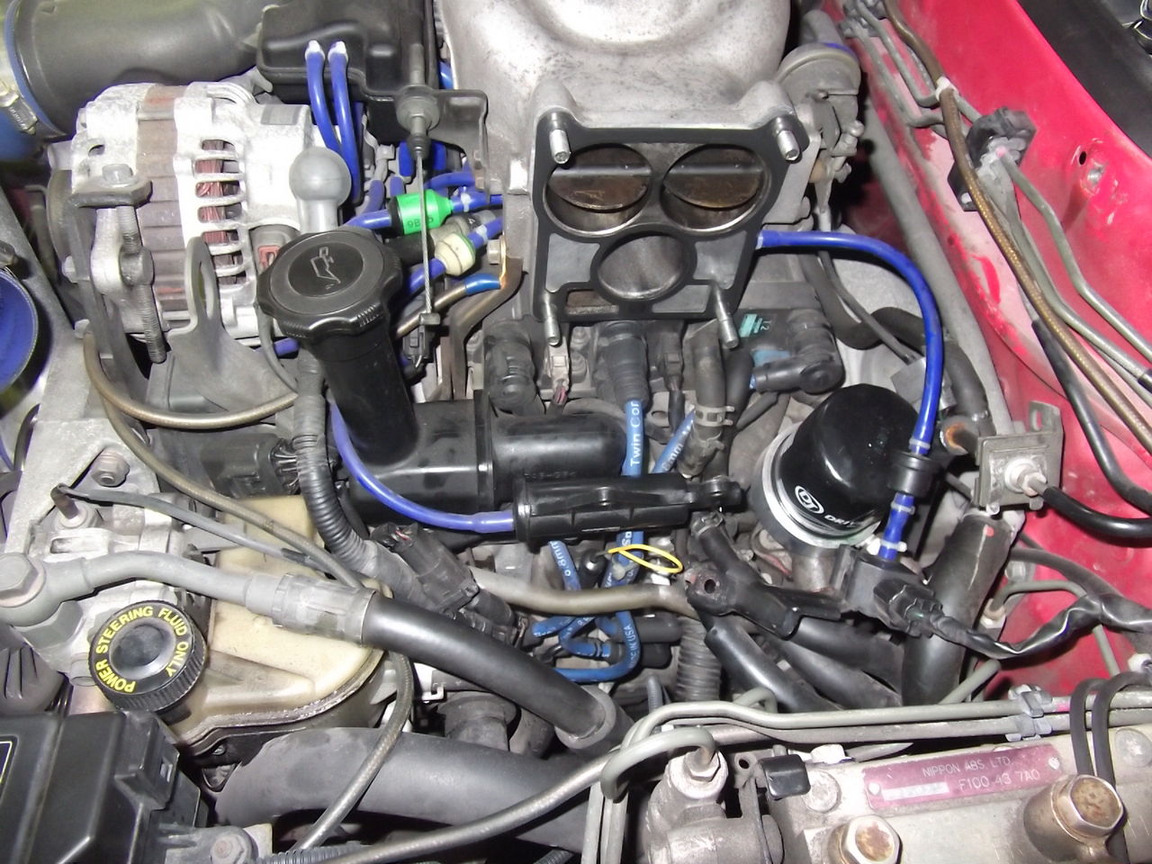 マツダRX7、FD3S用イグニッションコイルとプラグコード(オートエグゼ