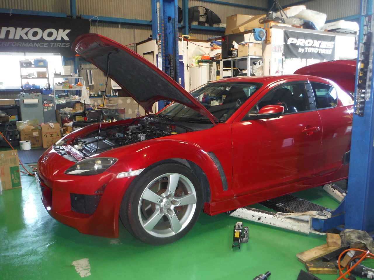 Rx8 持込み サスペンション交換 Shaftのブログ 春日井市 タイヤ交換 名古屋市 サス交換 持ち込み 豊山町 愛知県 小牧市 尾張旭市 サスペンション交換 一宮市 愛知県