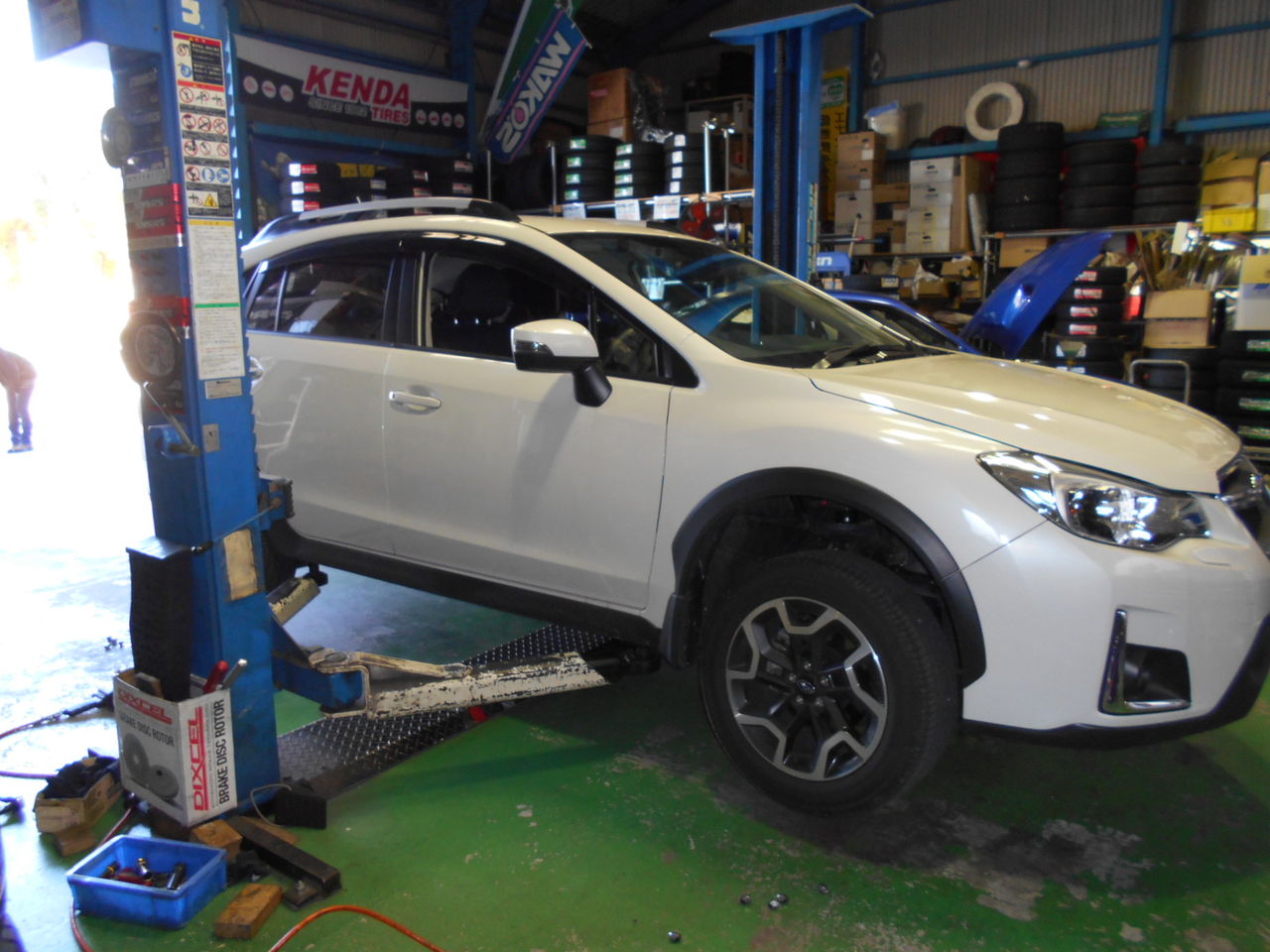 スバル ｘｖ スタッドレスタイヤ アルミホイールセット Shaftのブログ 春日井市 タイヤ交換 名古屋市 サス交換 持ち込み 豊山町 愛知県 小牧市 尾張旭市 サスペンション交換 一宮市 愛知県