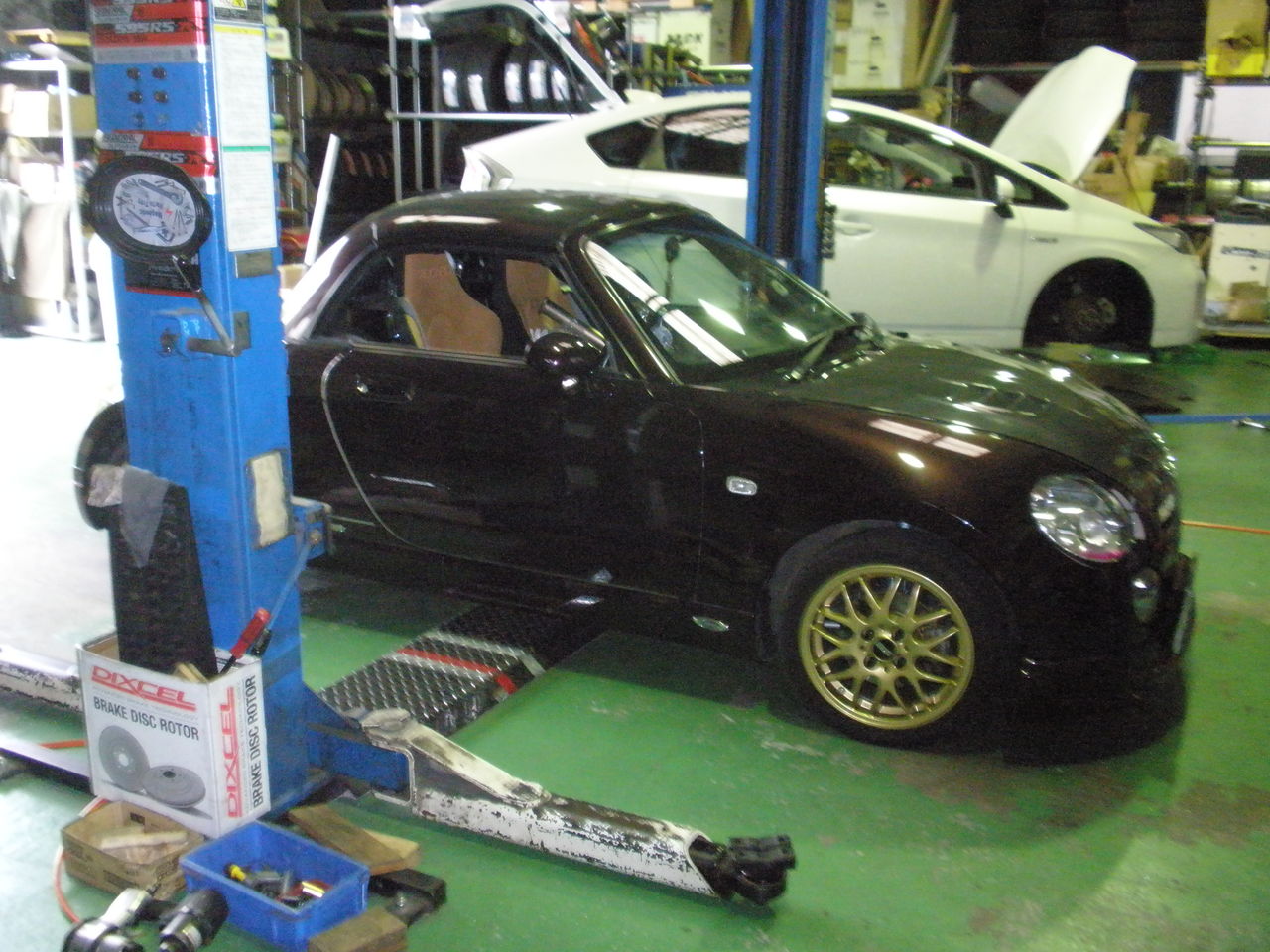 コペン マフラー交換 持込み Shaftのブログ 春日井市 タイヤ交換 名古屋市 サス交換 持ち込み 豊山町 愛知県 小牧市 尾張旭市 サスペンション交換 一宮市 愛知県