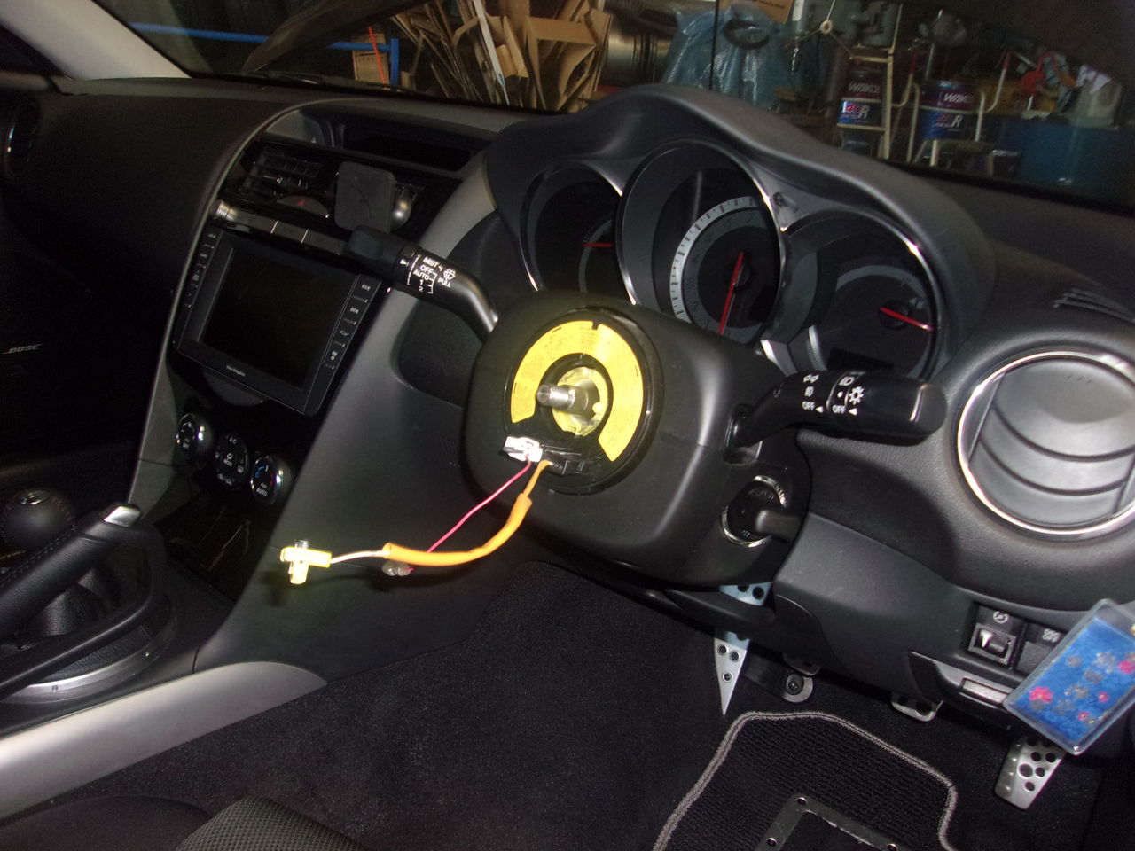 持込み ステアリング交換 RX8 : SHAFTのブログ 春日井市 タイヤ 持込み ステアリング交換 RX8 : SHAFTのブログ 春日井市 タイヤ