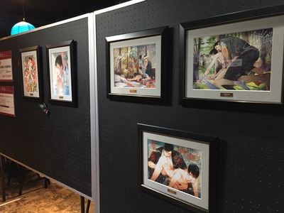 高精度複製原画展示