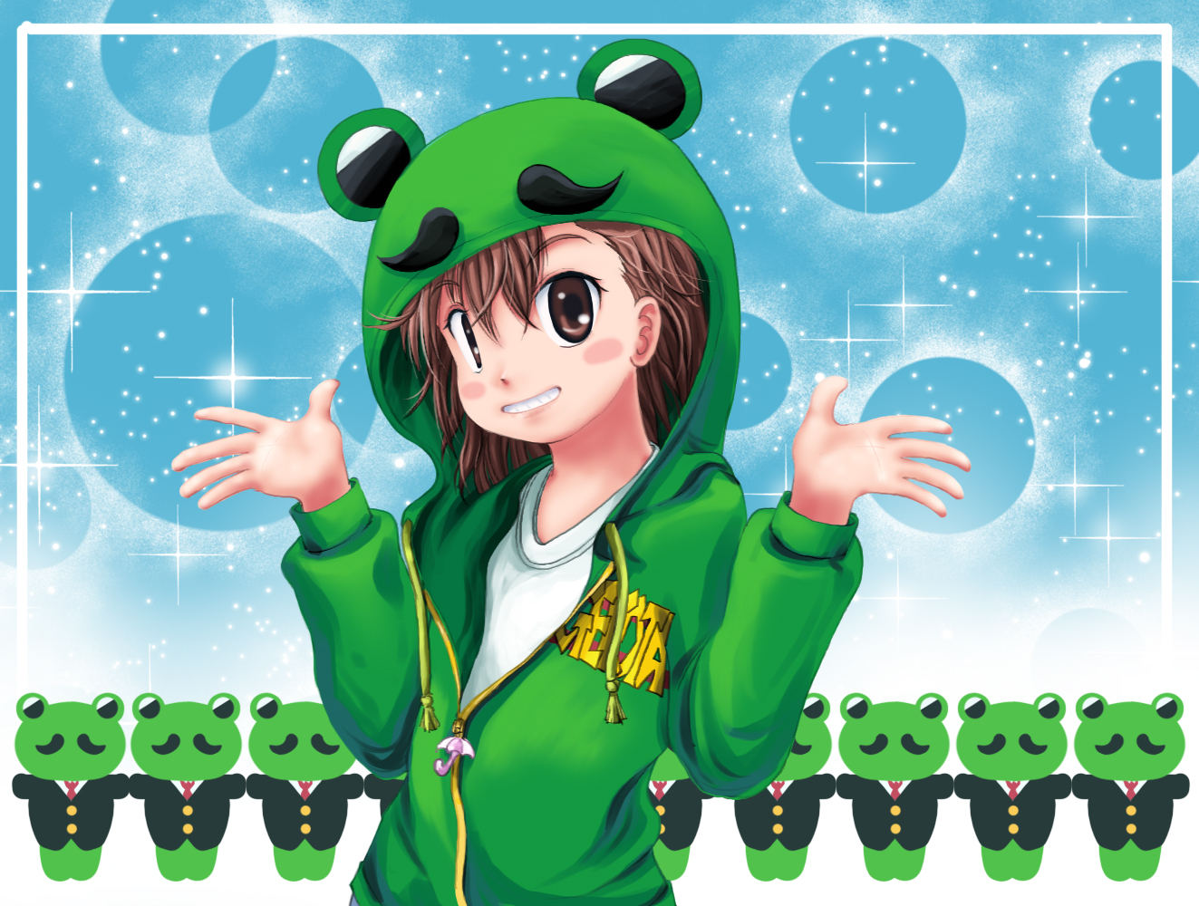 ゲコ太パーカー ガドウィールのわんわん日記ｄｏｓ