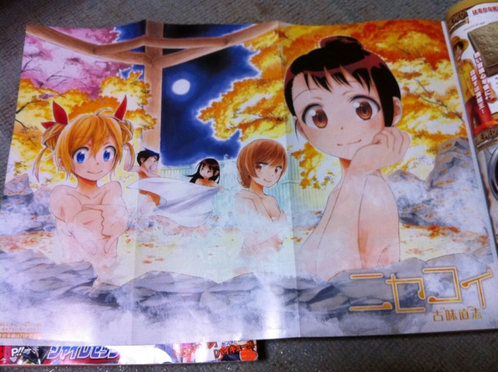 カオスな情報置場 今週のジャンプの ニセコイ お風呂ピンナップ ええやないか カオスな情報置場 今週のジャンプの ニセコイ お風呂ピンナップ ええやないか