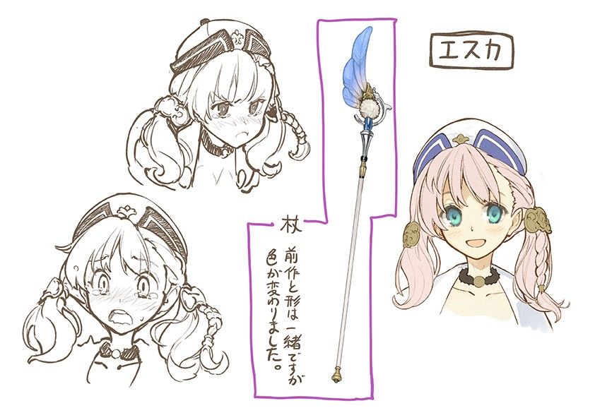 カオスな情報置場 Ps3 シャリーのアトリエ 成長したエスカちゃんやカトラが公開 ふおおおお W 三 W