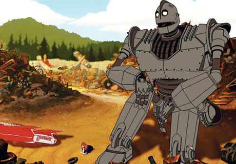 懐かしい☆アイアン❣️ジャイアント❣️THE IRONGIANT 美品☆ロボット