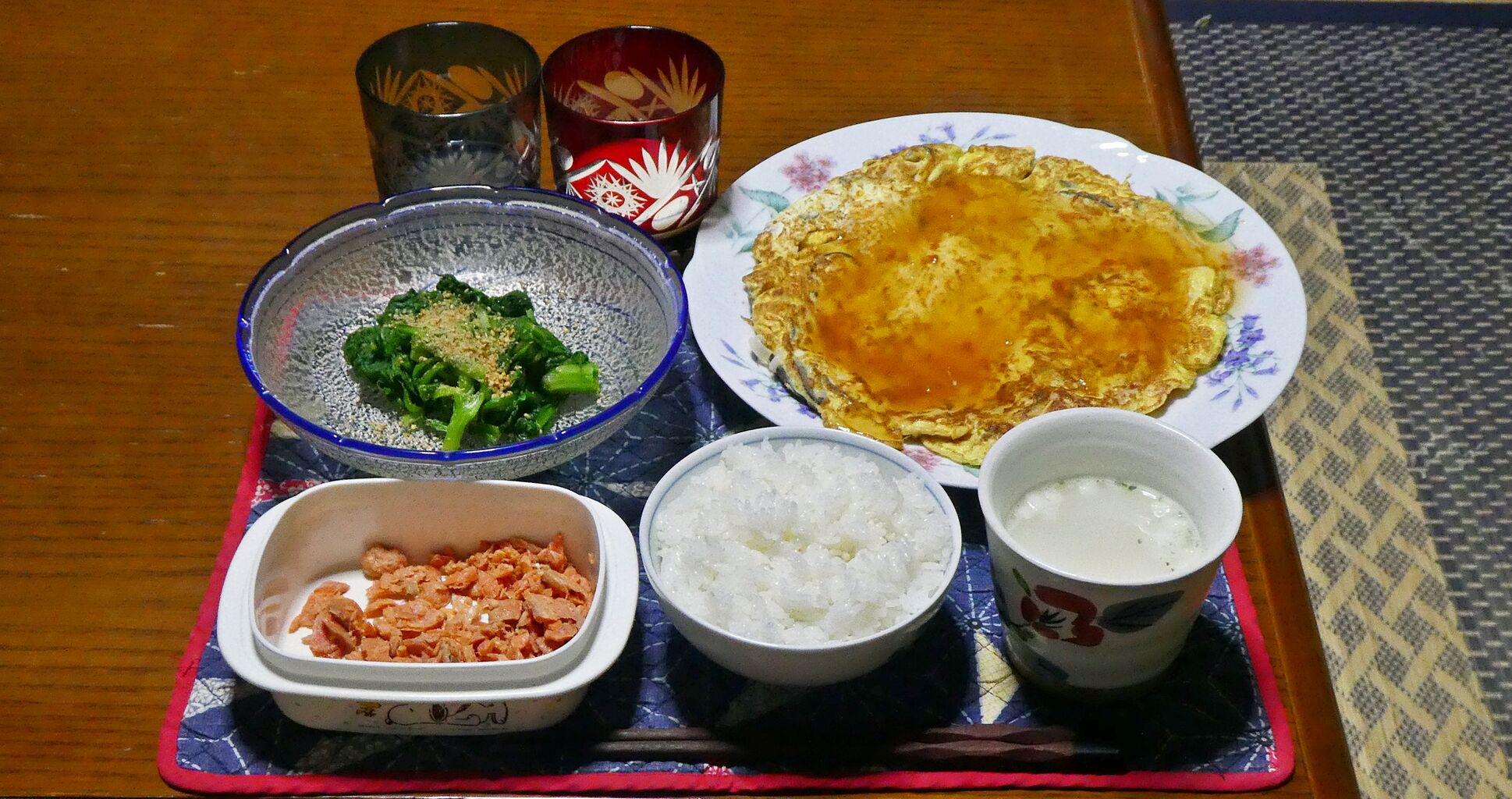 第14回あなたが選ぶ日本一おいしい米コンテスト In 山形県庄内町 ミヤ ぶち猫 と大吉 黒猫 ときなこ 茶トラ猫 とムギ キジトラ猫 のとうちゃんの夕食メニュー