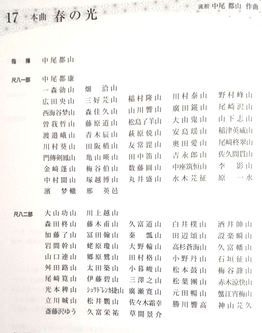 都山流関東支部・第92回尺八演奏会目前・最後の練習会・すごいメンバー