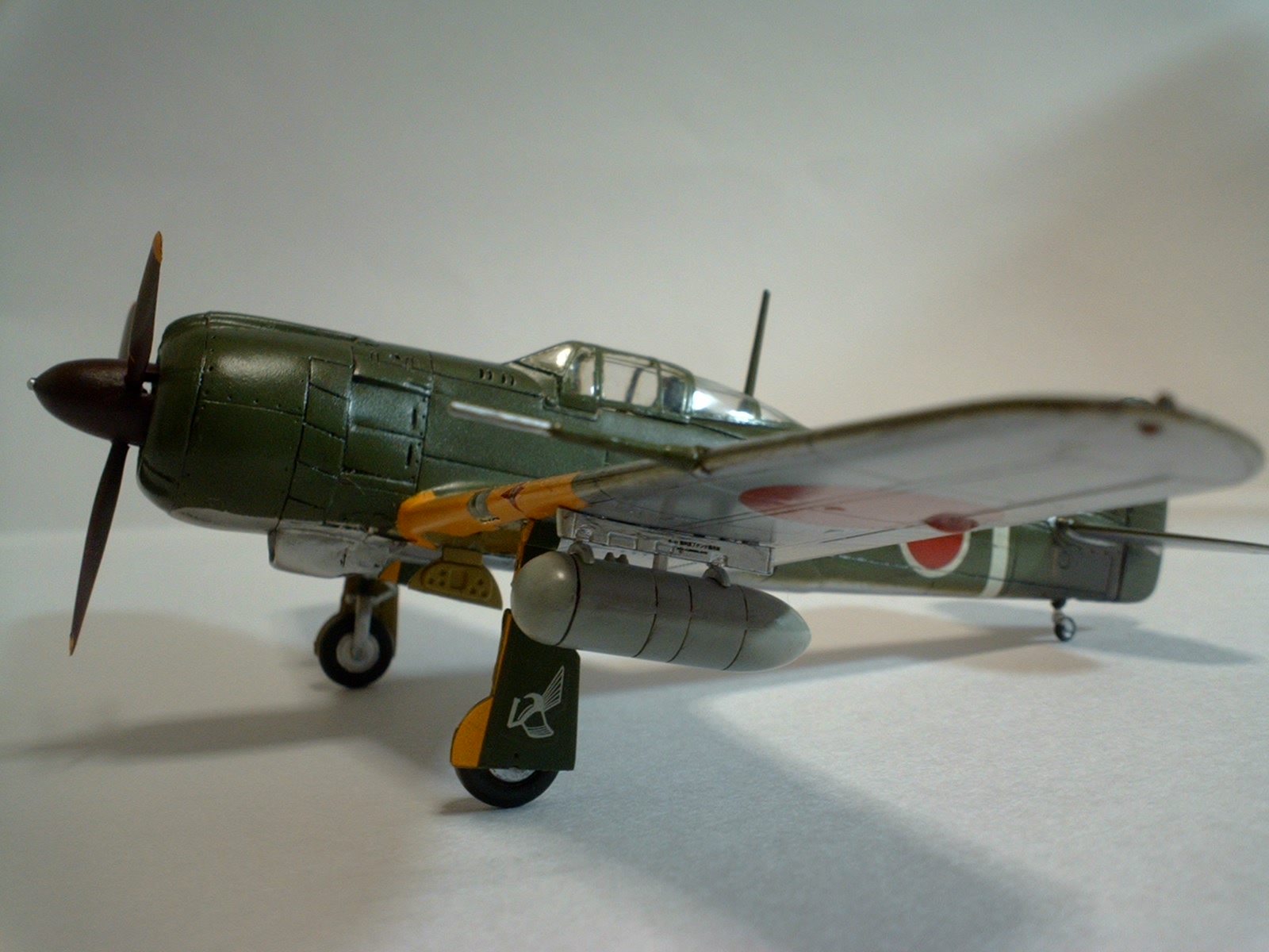 日本陸軍 川崎キ100 五式戦闘機Ⅰ型 水滴風防型 ファインモールド1/72 五式戦一型乙 川崎 キ-100 五式戦闘Ⅰ型乙(水滴風防) \"小林照彦戦隊長搭乗機\" | 大