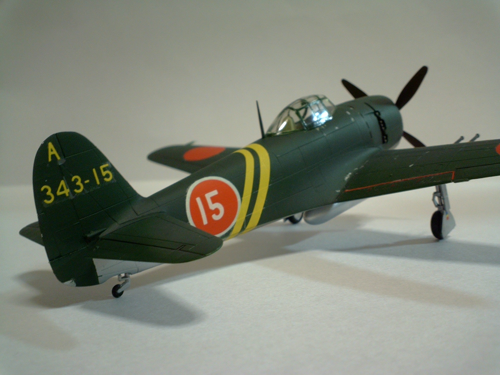 atsudra工房完成品】1/32 紫電改 横須賀航空隊 武藤金義少尉機