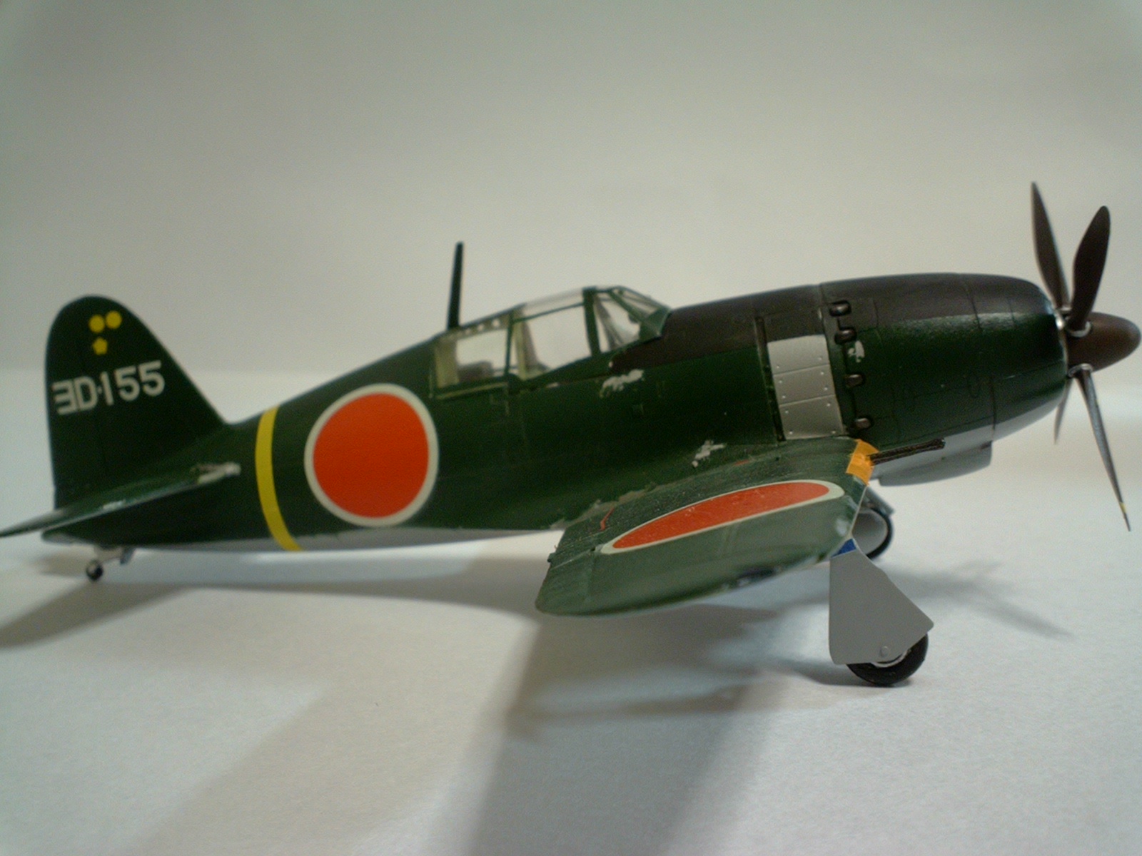 三菱 ｊ２ｍ３ 局地戦闘機 雷電２１型 ハセガワ１ ７２ ザ コクピット