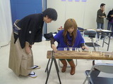 日本語学校語学留学生の祭典和楽器ブース1