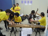 日本語学校語学留学生の祭典和楽器ブース4