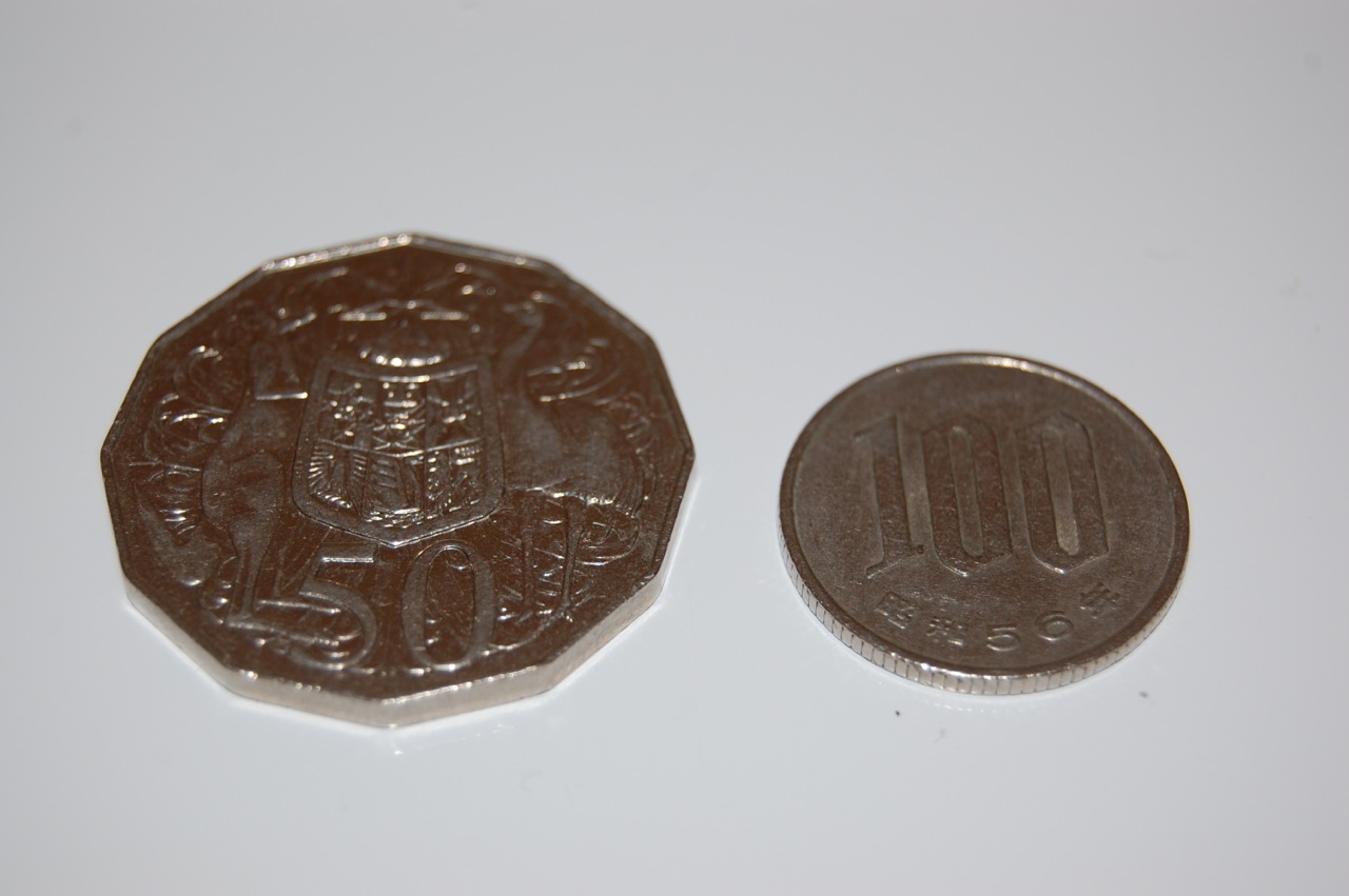 オーストラリアドル コインがでかい！重い！ : 会社員の海外１人旅