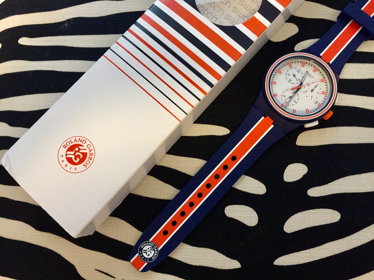 swatch ROLAND GARROS スウォッチローランギャロス2本セット SWATCH パリ ローランギャロス オリジナル時計 : 会社員の海外1人旅