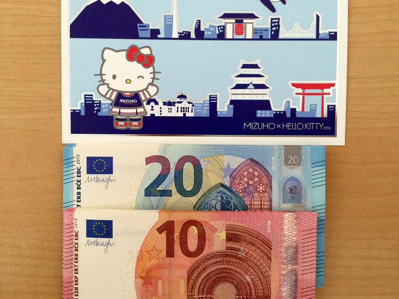 円高のうちにユーロに両替 : 会社員の海外１人旅