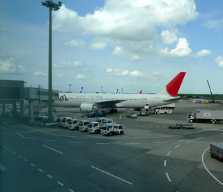 中国・上海 浦東-成田線(JAL)日本航空796便
