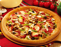 パパジョーンズピザ(papa johons pizza)の出前/上海ピザの宅配事情