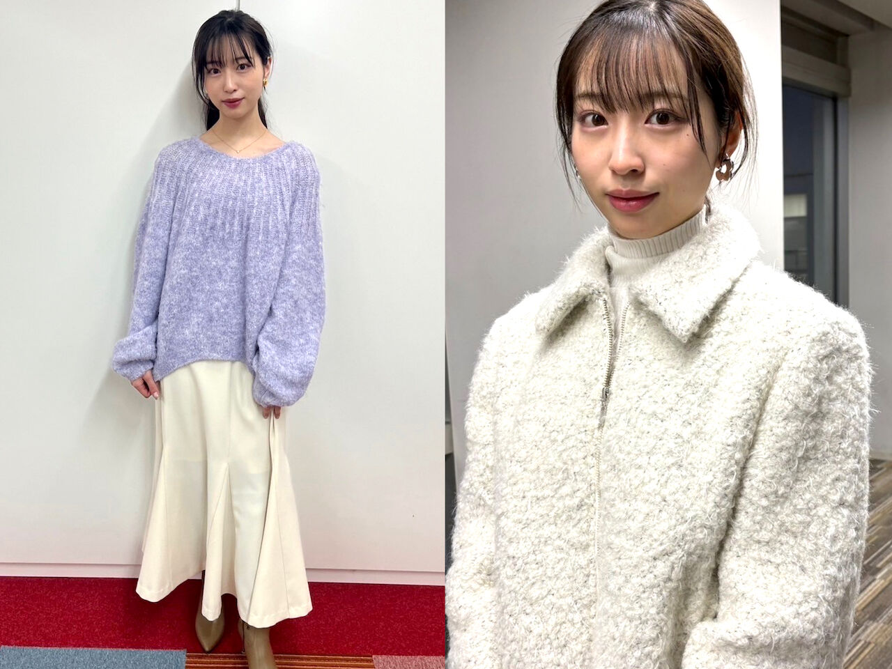 【めざまし】林佑香 美BODYなリブワンピ…♡【セント】