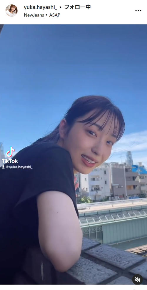 【めざまし】林佑香 スリットから美脚をちら見せ♡【セント】