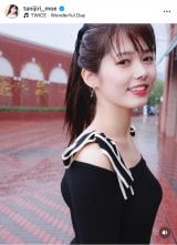 【セント】谷尻萌  大胆ミニスカで美脚披露「アイドルみたい」「姫…スカートが短いです…」【めざまし・めざど・土曜日やんなぁ？】
