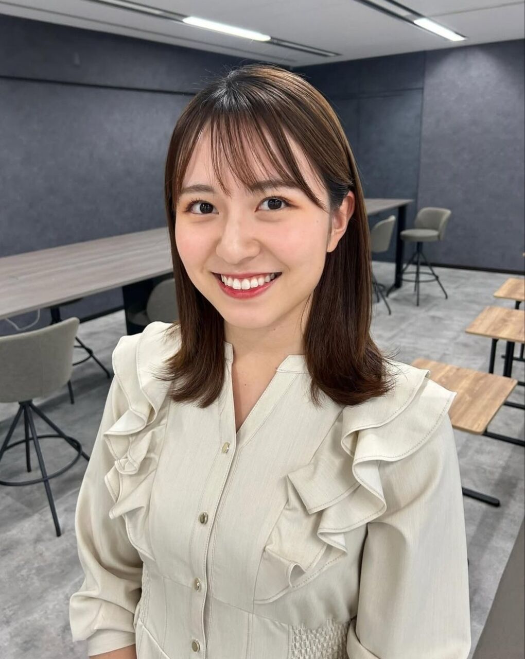 【テレ朝】三山賀子 ピンクがよく似合う【グッド！モーニング】
