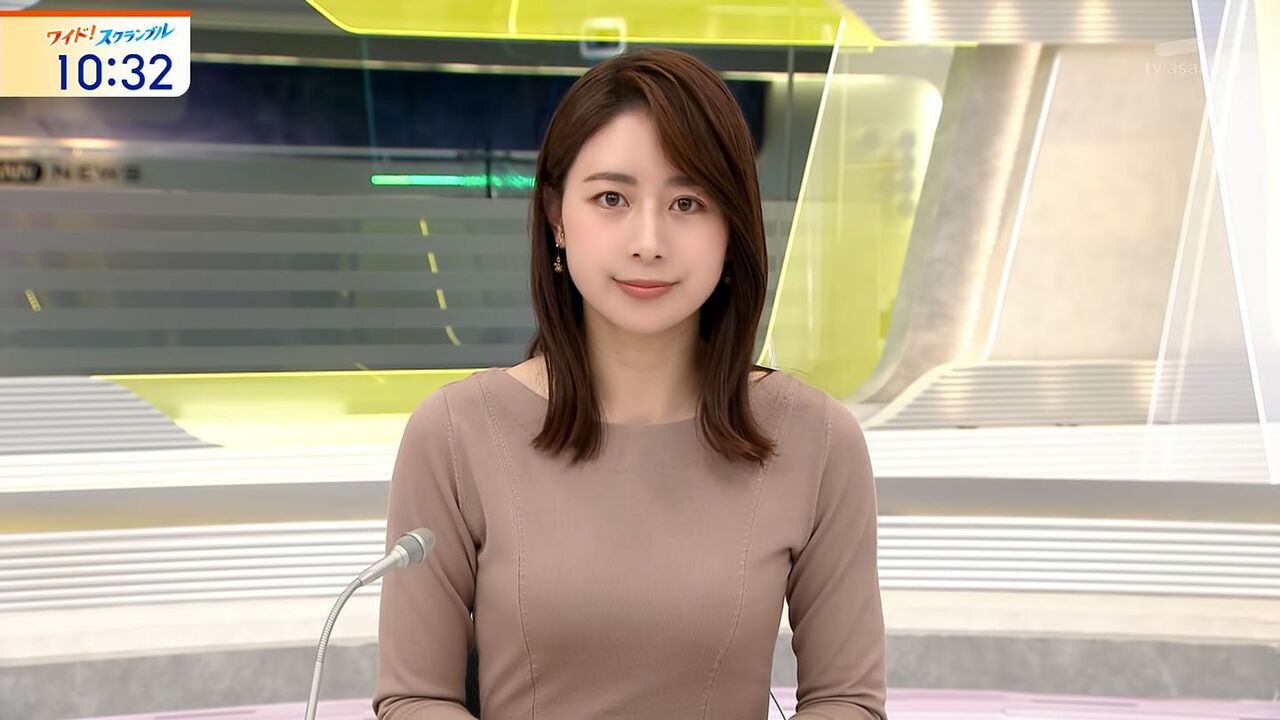 【テレ朝】林美沙希！お美しい〜【ANNニュースサッカー麻雀LOVE】