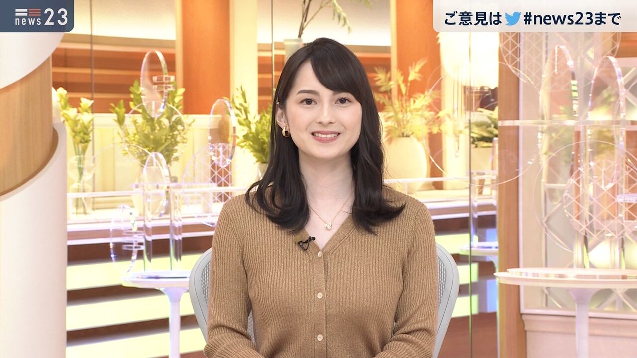 【超絶美女】TBS#山本恵里伽たん！NEWS23　日曜サンデー