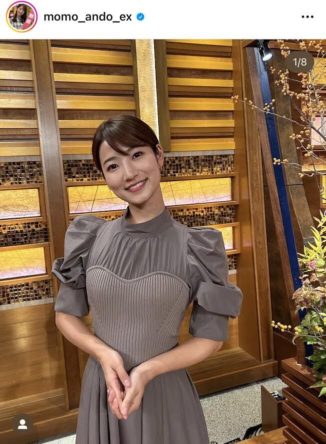 【美女】テレ朝！安藤萌々たん！【報ステ】
