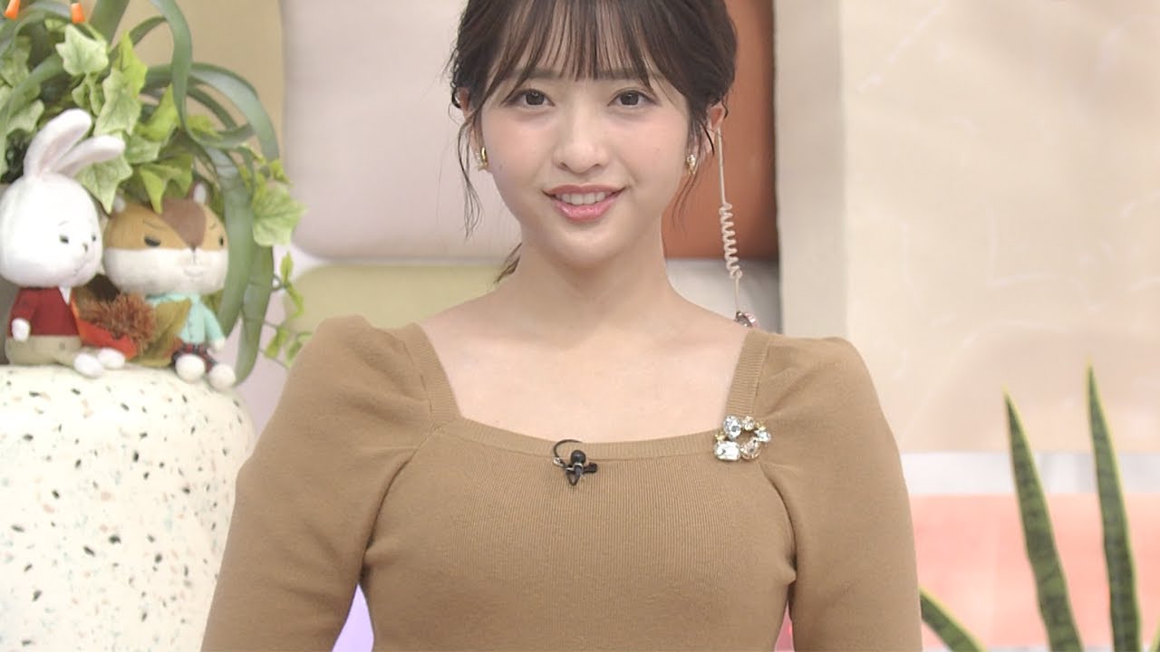 【フジ】藤本万梨乃！綺麗〜になったね【めざまし】