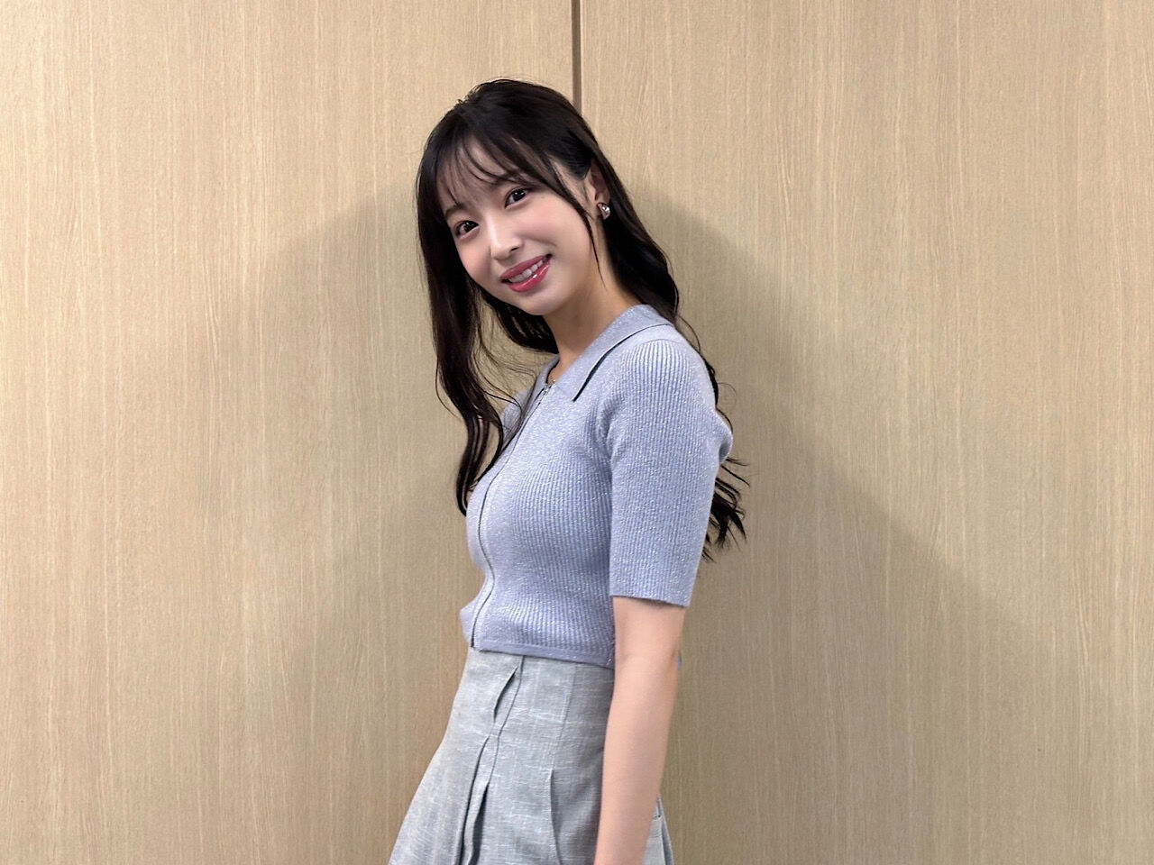 【めざまし】林佑香 シャギーカーデであか抜け！【セント】